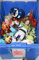 Buzz lightyear figurine, plastic toys, dolls,etc.