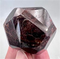 114 Stunning Polished Dark Red Garnet Specimen