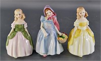 (3) Royal Doulton Figurines