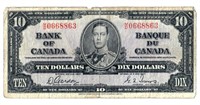 1937 Canada $10 Bank Note