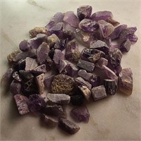 264 Ct Rough Amethyst Gemstones Lot