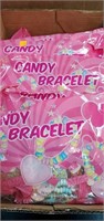 Flat of candy bracelets