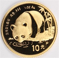 1987 Gold 1/10oz Panda