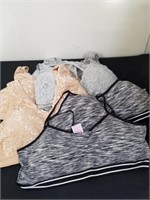 2X and 3XL sports bras and bras