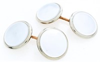 10kt-14kt Gold Buttons/Cufflinks 3.80 Grams