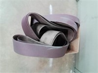 Sandpaper belts