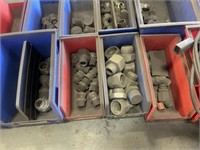 4 BINS OF MISC FITTINGS