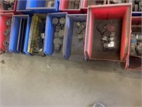 5 BINS OF MISC FITTINGS