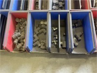 4 BINS OF MISC FITTINGS