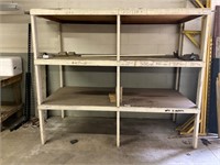 Wood Workshop Storage Shelving Unit