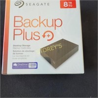 New in box Seagate Back up Plus 8TB