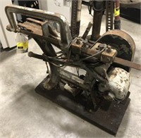Antique industrial saw
