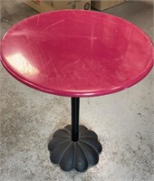 20in cast iron table