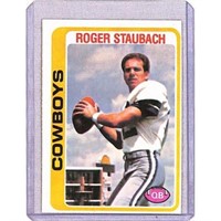 1978 Topps Roger Staubach Nice Shape