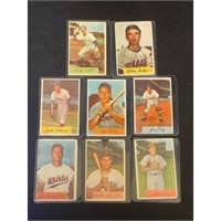 (14) 1954 Bowman Baseball Cards Low Grade