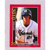 2010 Cedar Rapids Mike Trout Rookie Card