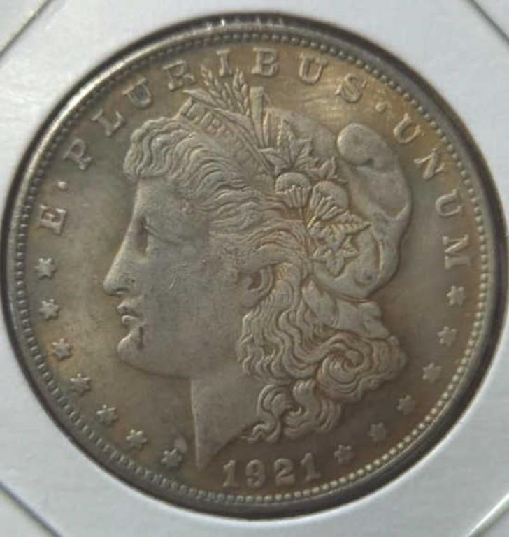 1921 d. Morgan dollar token