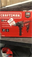 Craftsman 7.0 amp 1/2” hammer drill as is