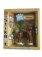 Stikbot, Stik Cow Figure, Translucent Brown