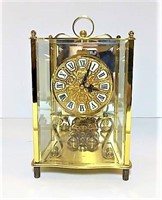 Kundo Anniversary Table Clock in Glass Case