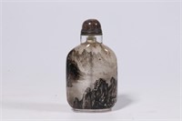 Chinese Inside Paint Crystal Snuff Bottle