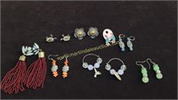 Group Of 8 Sets Of Earrings