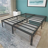 BRONOM Bed Frame Full Size Platform Bed Frame Bedf