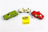 3 Lesney Matchbox Collector Cars
