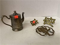 4 ct. - Teapot & Decor