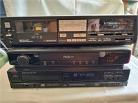 CD Player, VHS Player, Cassetted Deck - Read Detai