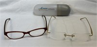 Reading Glasses & Eyeglass Case