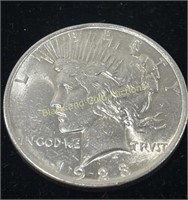 1923 Silver Peace Dollar MS