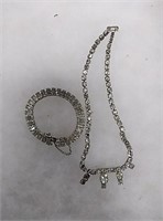 Vintage necklace and bracelet