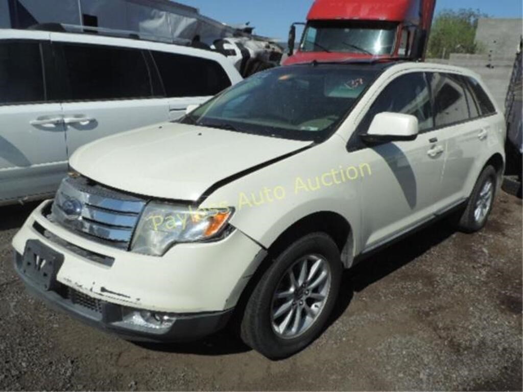 2007 Ford Edge 2FMDK39C67BB18858 White