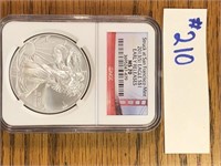 2013 EAGLE EARLY RELEASE SILVER DOLLAR