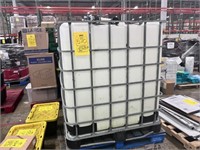 PLASTIC PORTABLE WATER TANK WITH METAL FRAME - 250