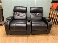Electric Reclining Theater Chairs Set READ WORKS