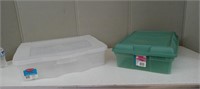 RUBBERMAID SLIM FITS UNDER BED BOX & HIGH TOP BOX