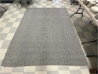 8' x 10' Cotton Woven Contemporary Rug