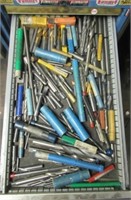 Contents of shop drawer includes large assortment