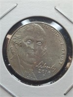 2016 p. Jefferson nickel