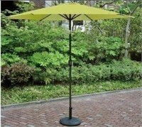 10' Outdoor Market Umbrella in Lemon Green P50615