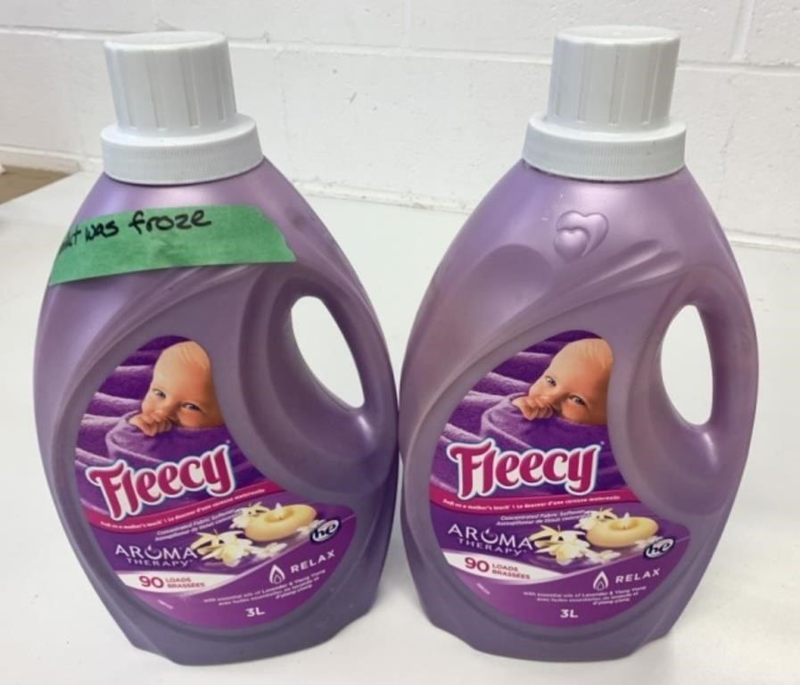 2x 3L/ea Fabric Softener *Product Was Frozen