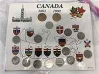 Canada 1867-1992 Coin Set