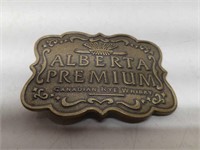 Alberta Premium Canadian Rye Whiskey Belt Buckle