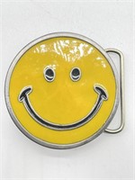 Smiley Face Belt Buckle 2.5”