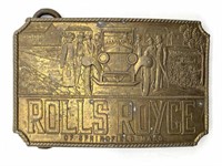 Rolls Royce Belt Buckle 3.75”