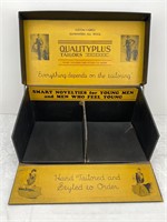 Vtg. QUALITY PLUS Tailors Chicago Store Display
