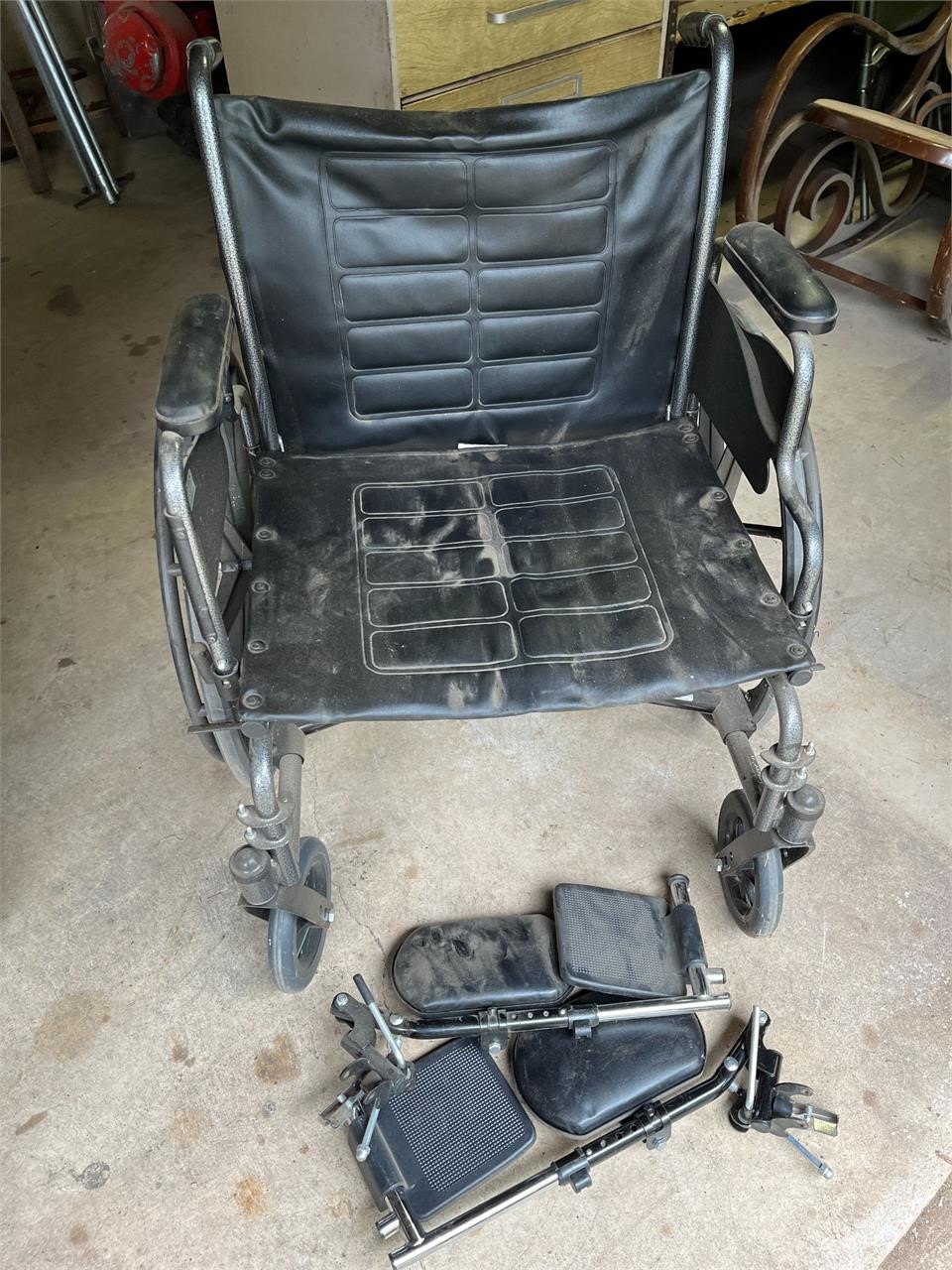 Invacare Wide Seat Wheelchair