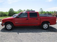 517-2002 CHEVY S10 4 DR, 4WD 205K MILES-TITLE